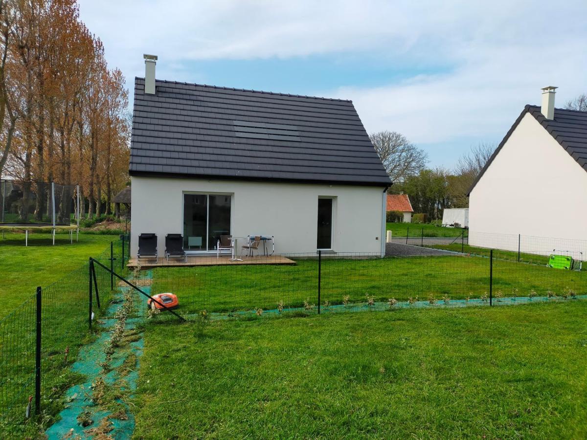 Maison Individuelle Neuve Plein Pied Avec Terrasse Et Jardin Clos 10Minutes A Pied De La Plage Quiberville Exterior photo